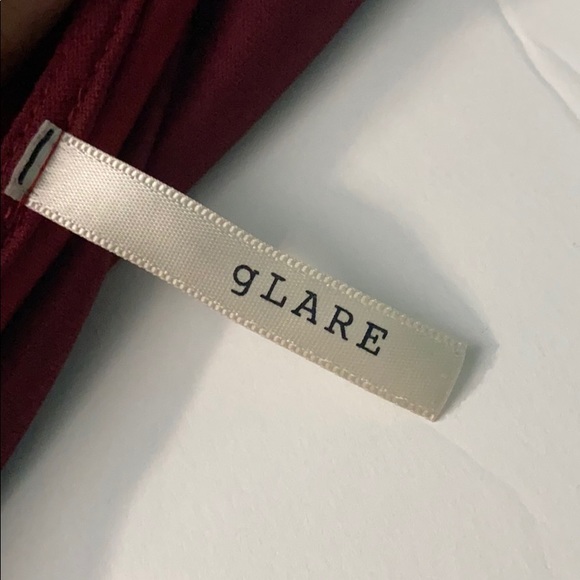 FITTED MAROON DRESS - Picture 4 of 4